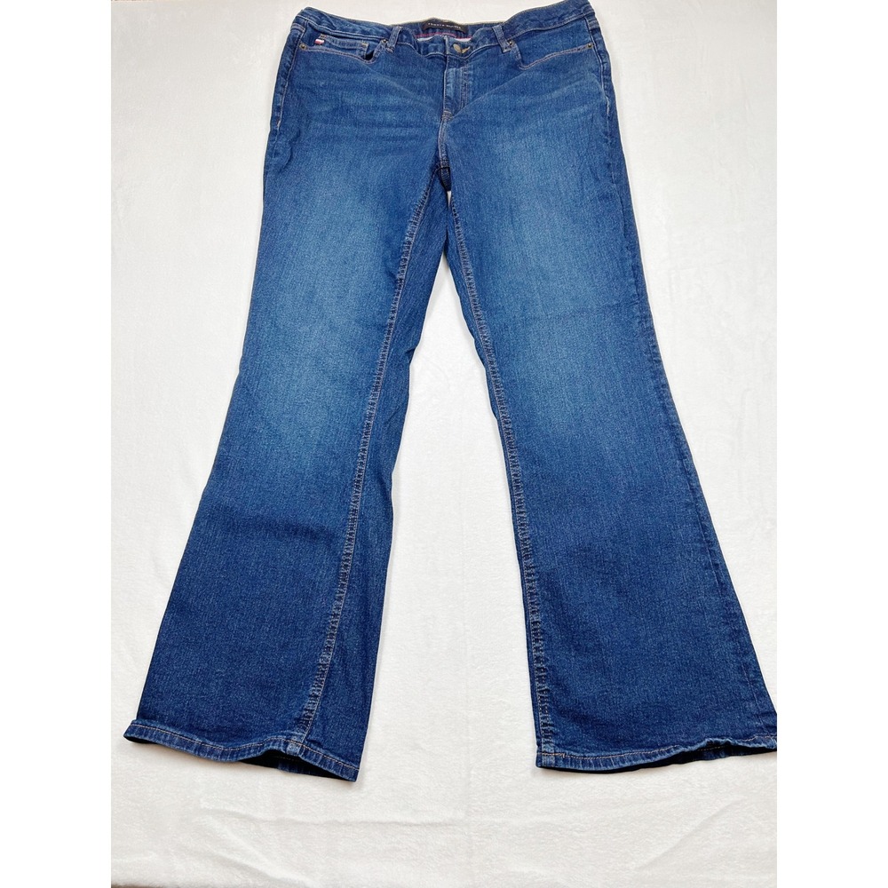 Tommy Hilfiger Tribeca Bootcut Jeans 14 Y2K Retro 90s